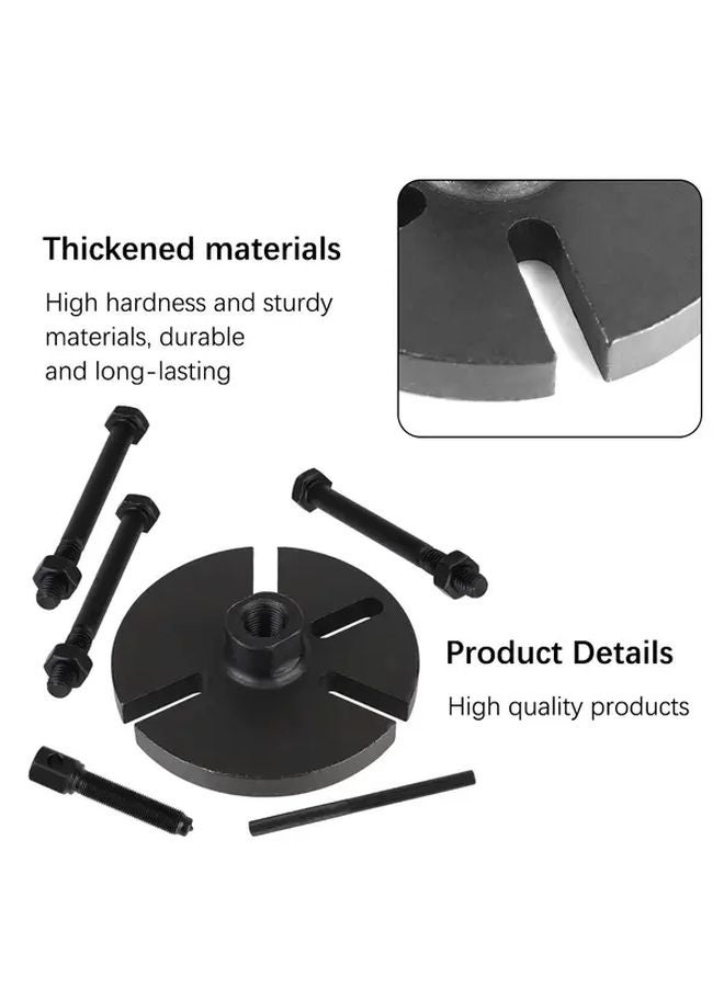 Black Brake Drum Puller Tool For Tricycle ATV Motorcycle Repair Disassembly Removal - Image 5